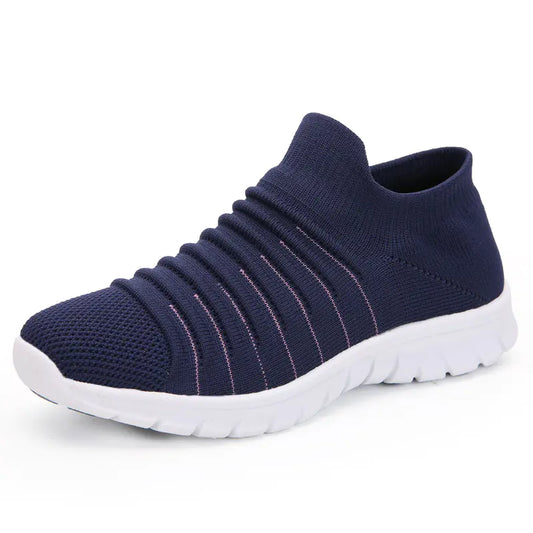 2020 Women's Casual Flyknit Ankle Sneakers for Walking